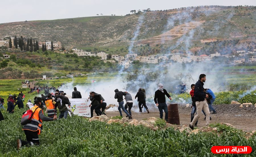 Palestinians suffocate as Israeli forces suppress Kufr Qaddoum weekly march